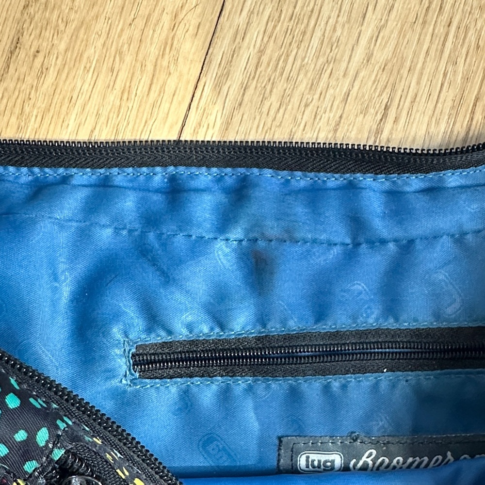 Lug Women's Dotted Shoulder Bag - Black and Multicolor - Picture 7 of 7